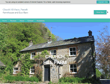 Tablet Screenshot of churchillfarm.co.uk
